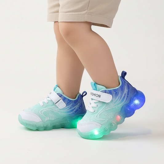 Glowing LED Light Sneakers Ages 2-6