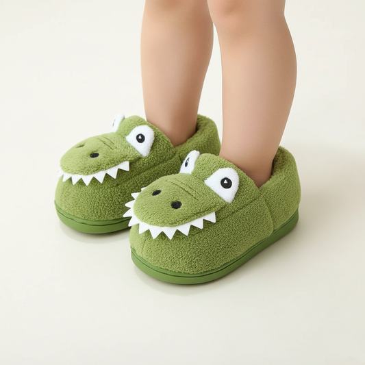 Vladimir Soft Cartoon Dino Slippers Ages 1-6