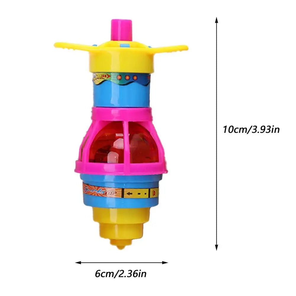 Light Up LED Toys Flashing Spinning Tops With Gyroscope Novelty Bulk Toys Sensory Toys