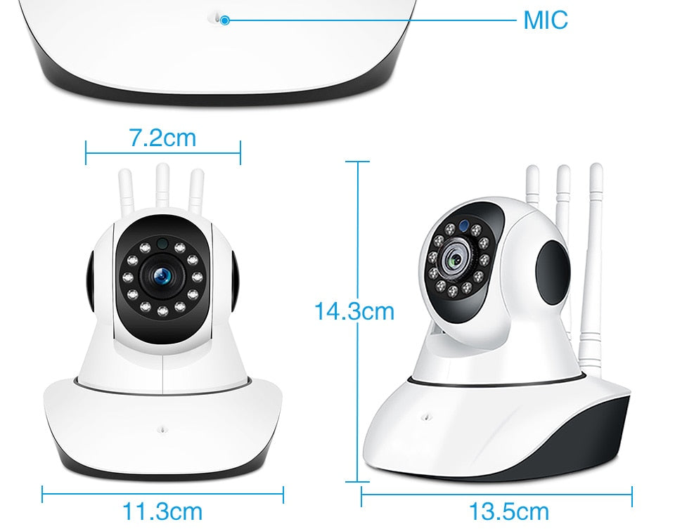 Baby Monitor Wifi 1080P IP Camera Night Vision Two Way Audio Video - GuGuTon baby store - Baby Fashion - Toddlers Outfits - Babies Outfits - Toddler Clothes - Kids Clothing - Newborn Clothes - Newborn Wear - Kids Wear - Trending Clothes - Trending Outfits - Fall Fashion - Winter Fashion - Girls Clothes - Boys Clothes - Babies Wear - Kids Accessories - KidsWear - Summer Clothes - Summer Fashion - Summer Trend - Falls Sweaters - Tops - Bottom - Jeans - Blouse - Dresses - Newborn Dresses - Toys