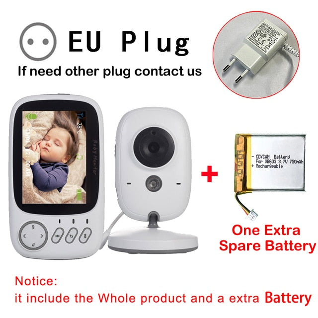 Baby Monitor With Camera 3.2 inch LCD Electronic 2 Way Audio Talk - GuGuTon baby store - Baby Fashion - Toddlers Outfits - Babies Outfits - Toddler Clothes - Kids Clothing - Newborn Clothes - Newborn Wear - Kids Wear - Trending Clothes - Trending Outfits - Fall Fashion - Winter Fashion - Girls Clothes - Boys Clothes - Babies Wear - Kids Accessories - KidsWear - Summer Clothes - Summer Fashion - Summer Trend - Falls Sweaters - Tops - Bottom - Jeans - Blouse - Dresses - Newborn Dresses - Toys