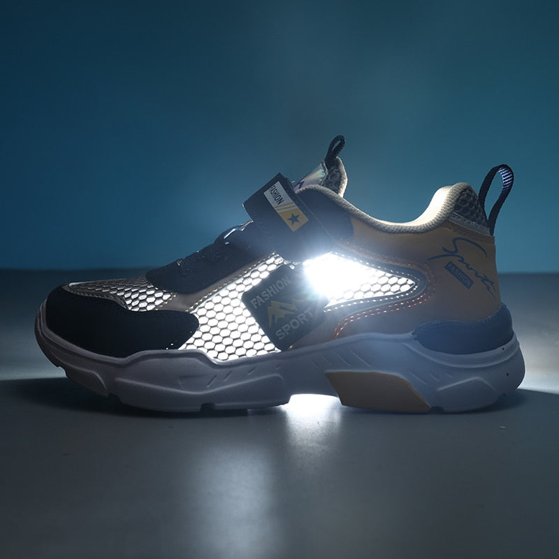 Children Casual Shoes Boys Light Student Kids - GuGuTon