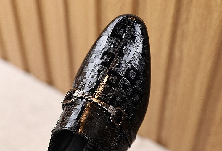 Boys Formal Shoes For Pointed British Style Fashion - GuGuTon