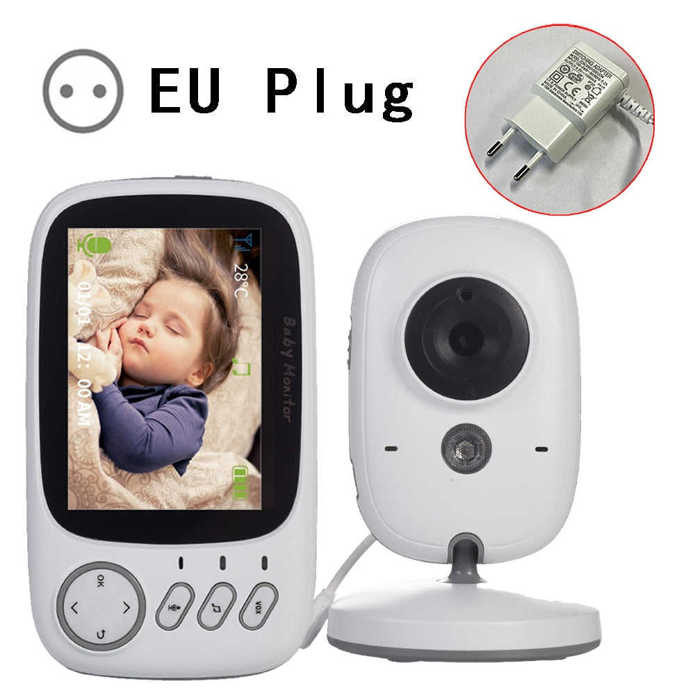Baby Monitor With Camera 3.2 inch LCD Electronic 2 Way Audio Talk - GuGuTon baby store - Baby Fashion - Toddlers Outfits - Babies Outfits - Toddler Clothes - Kids Clothing - Newborn Clothes - Newborn Wear - Kids Wear - Trending Clothes - Trending Outfits - Fall Fashion - Winter Fashion - Girls Clothes - Boys Clothes - Babies Wear - Kids Accessories - KidsWear - Summer Clothes - Summer Fashion - Summer Trend - Falls Sweaters - Tops - Bottom - Jeans - Blouse - Dresses - Newborn Dresses - Toys