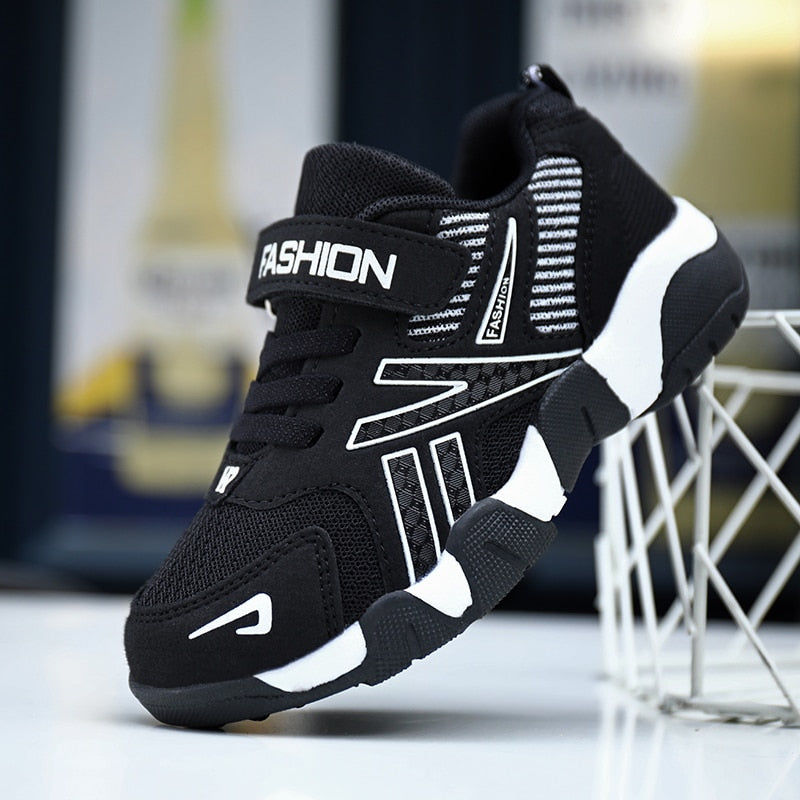Boys Sneakers Casual for Children Sneakers Girls Shoes Leather - GuGuTon
