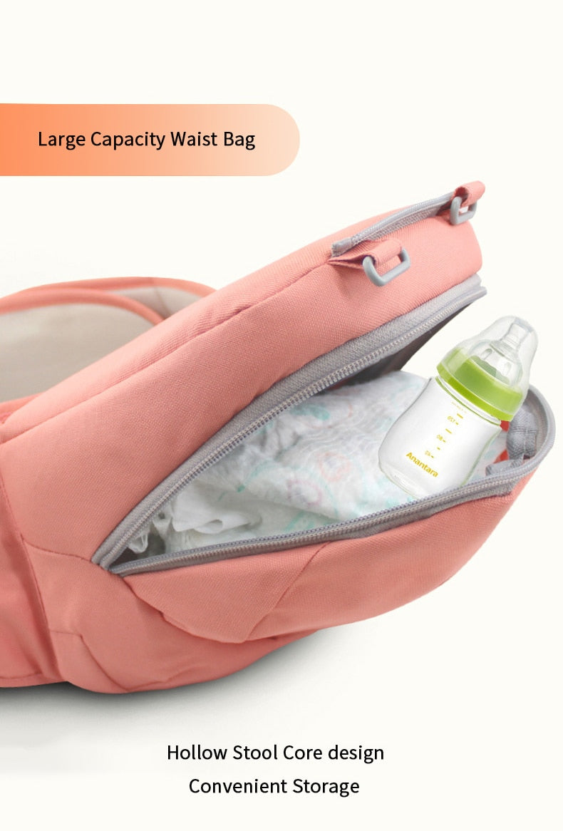 Breathable Baby Carrier Infant Baby Facing Kangaroo Baby Wrap Sling - GuGuTon
