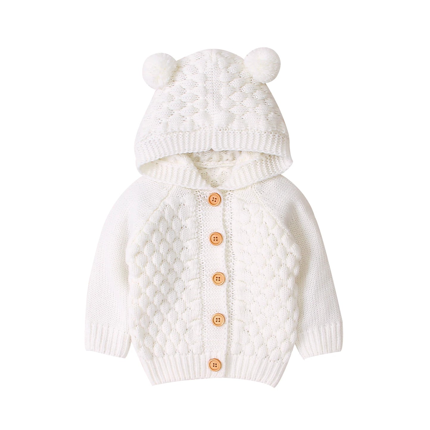 Kevin Cute Kid Hooded With Ear Sweater