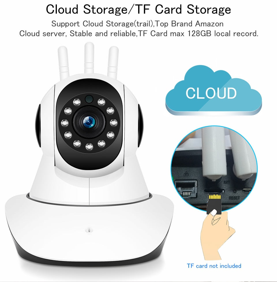 Baby Monitor Wifi 1080P IP Camera Night Vision Two Way Audio Video - GuGuTon baby store - Baby Fashion - Toddlers Outfits - Babies Outfits - Toddler Clothes - Kids Clothing - Newborn Clothes - Newborn Wear - Kids Wear - Trending Clothes - Trending Outfits - Fall Fashion - Winter Fashion - Girls Clothes - Boys Clothes - Babies Wear - Kids Accessories - KidsWear - Summer Clothes - Summer Fashion - Summer Trend - Falls Sweaters - Tops - Bottom - Jeans - Blouse - Dresses - Newborn Dresses - Toys