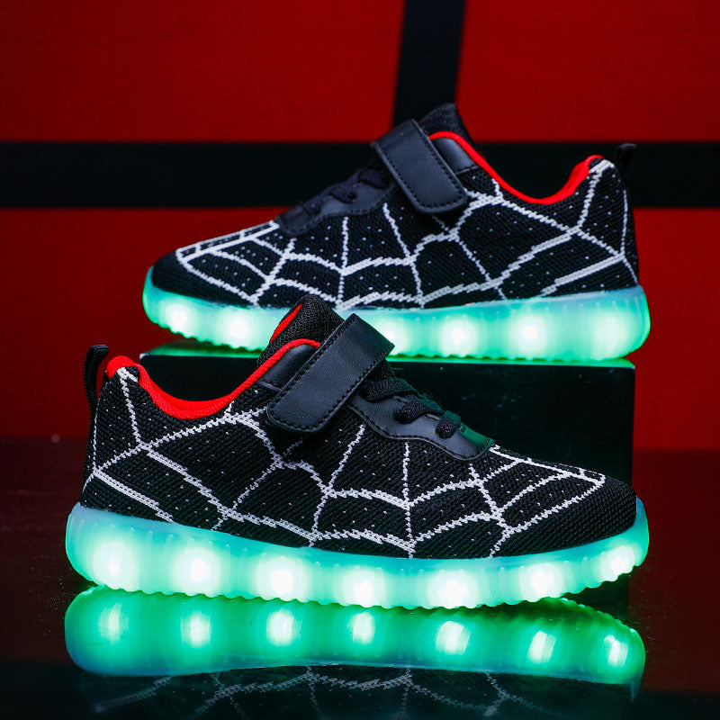 Luminous Kids Sneakers Boys Childre Flashing Shoes Childle Led - GuGuTon