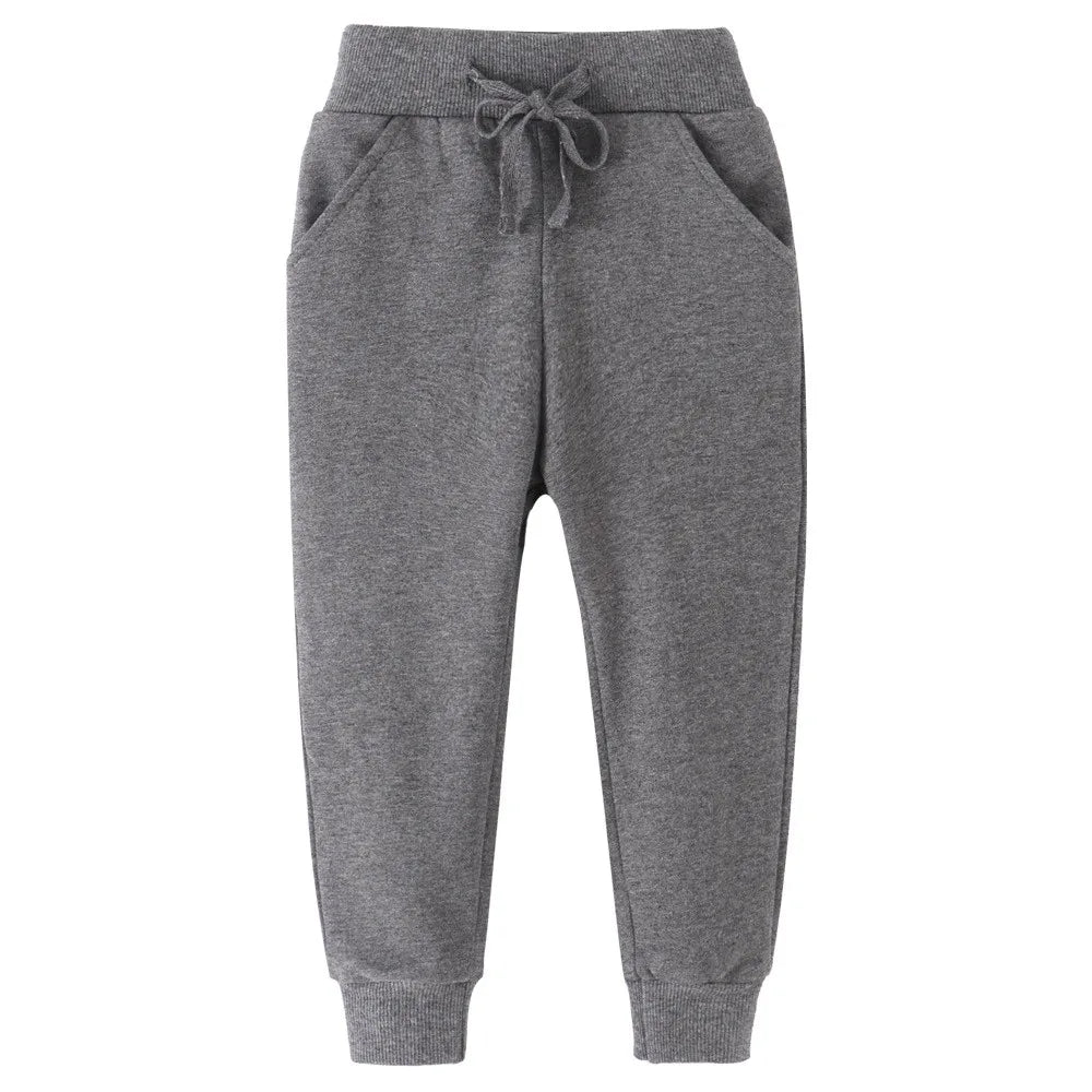 Pablo Children Sweatpants for Autumn Spring Plain Boys Fashion
