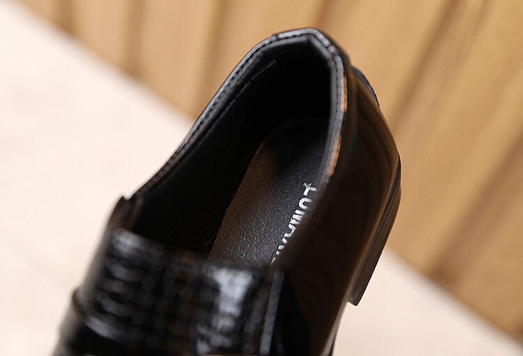 Children Leather Shoes For Boys Toddlers Kids