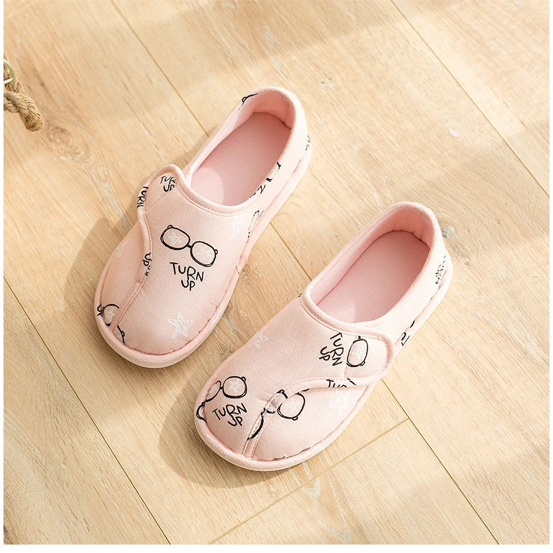 Spring Autumn New Cute Women Comfort Slippers House Shoes
