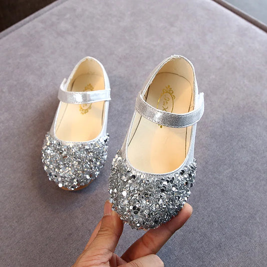 KushyShoo 2021 Spring New Children Shoes Girls Princess Shoes