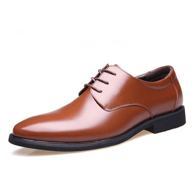 Formal Leather Sneaker Loafers Big Teenage Boys Shoes - GuGuTon