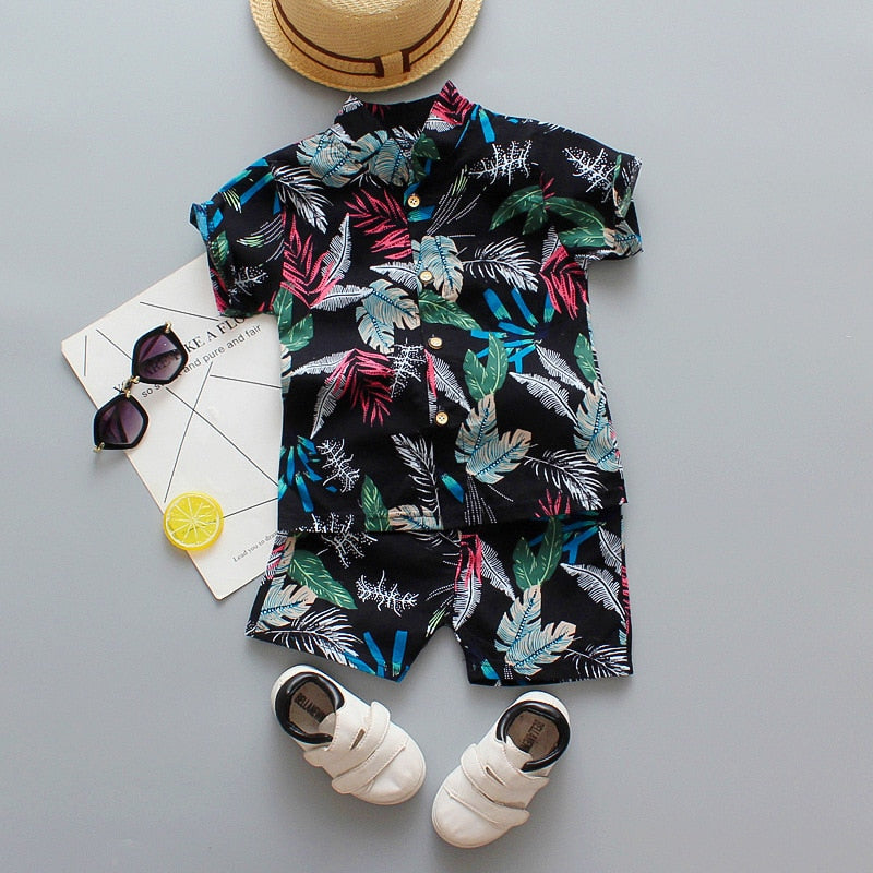 Kamila Children Fashion Clothing Baby Cartoon Two Piece Set - GuGuTon