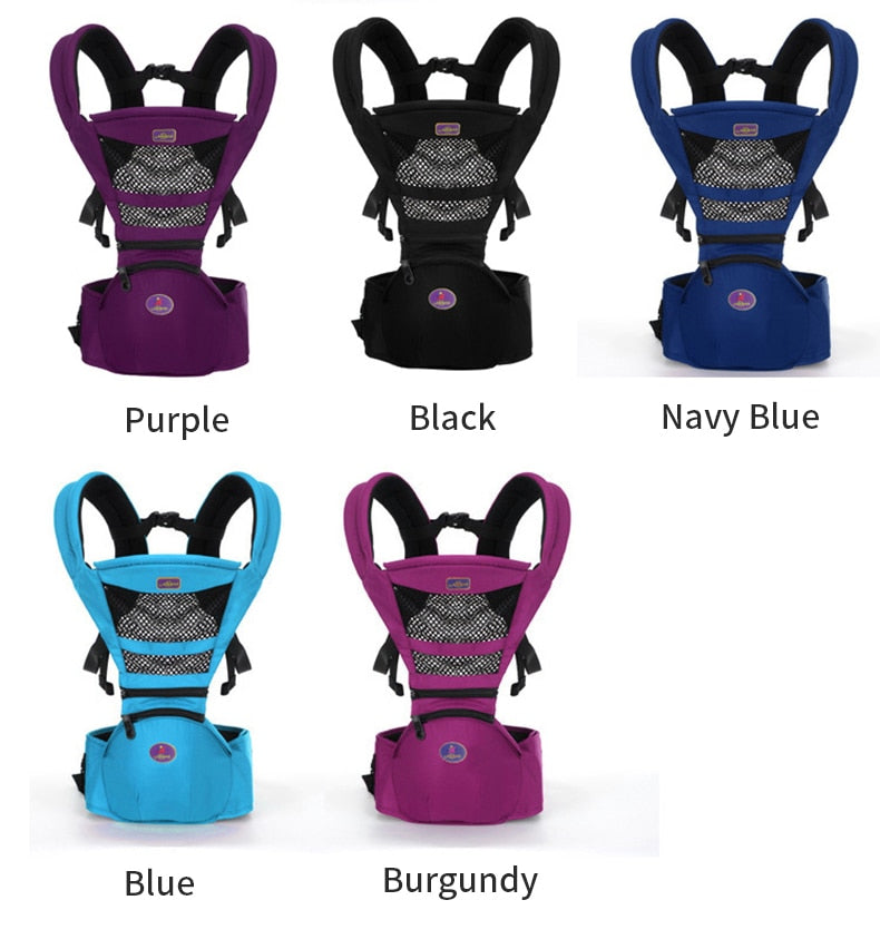 Baby Carrier Infant Kid Hip Seat Kangaroo Sling Front Facing Backpack - GuGuTon