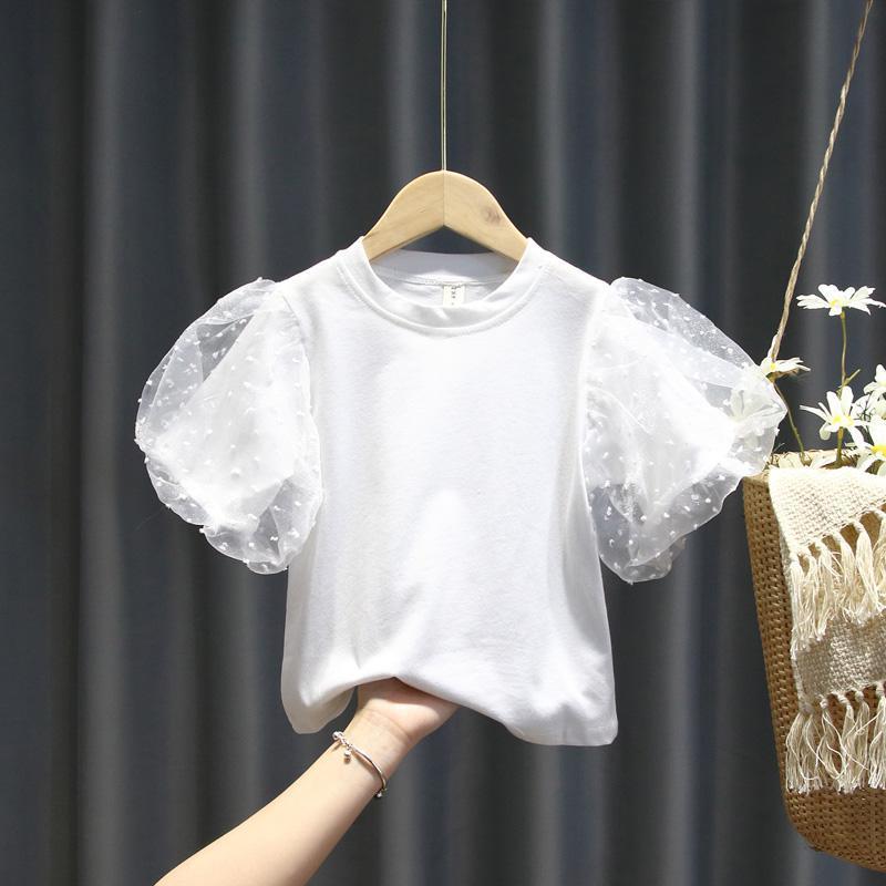 Rubí Fashion Summer Baby Girl T-Shirt Pincess Solid