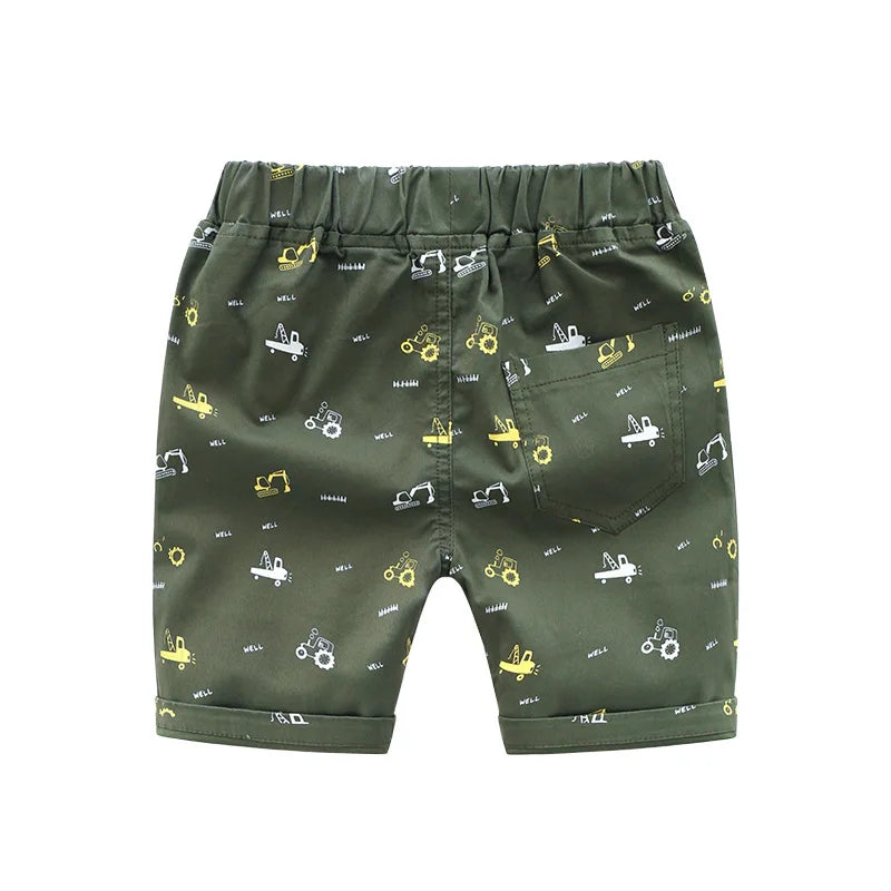 Wandel summer shorts boy Dinosaur Print baby