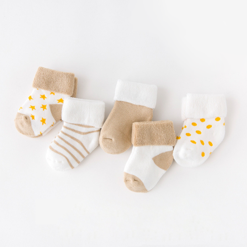 Newborn Baby Boys Girls Thick Warm Foot Socks