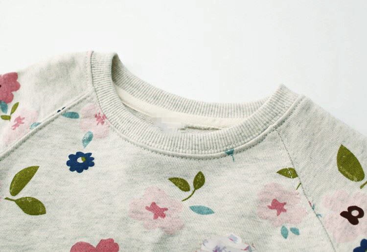 Manuela Sweater Girls Long-Sleeved Autumn And Winter flower