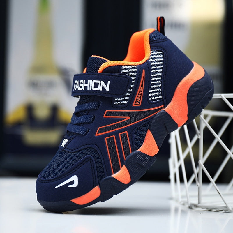 Boys Sneakers Casual for Children Sneakers Girls Shoes Leather - GuGuTon