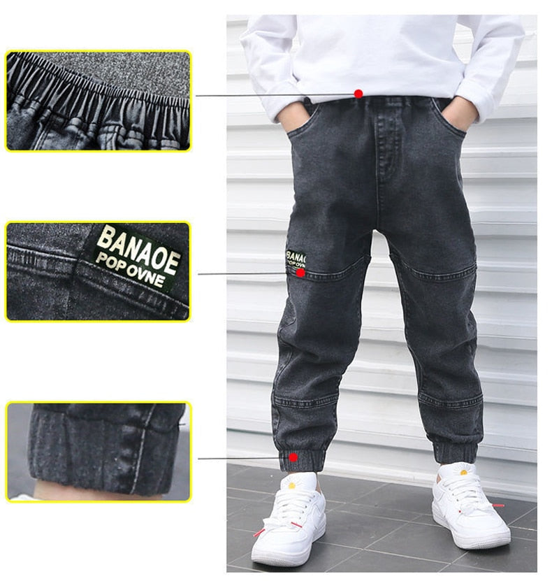 Skinny Kids Slim Boys Stretch Casual Child Clothes Pencil Pants