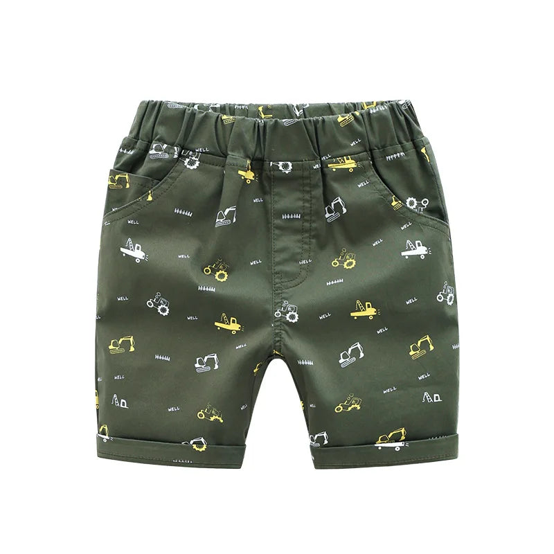 Wandel summer shorts boy Dinosaur Print baby