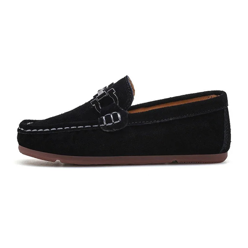 Boys Casual Hand Made Kids Loafers Black Gray Big boy Casual Slip On Flats Shoes - GuGuTon baby store - Baby Fashion - Toddlers Outfits - Babies Outfits - Toddler Clothes - Kids Clothing - Newborn Clothes - Newborn Wear - Kids Wear - Trending Clothes - Trending Outfits - Fall Fashion - Winter Fashion - Girls Clothes - Boys Clothes - Babies Wear - Kids Accessories - KidsWear - Summer Clothes - Summer Fashion - Summer Trend - Falls Sweaters - Tops - Bottom - Jeans - Blouse - Dresses - Newborn Dresses - Toys
