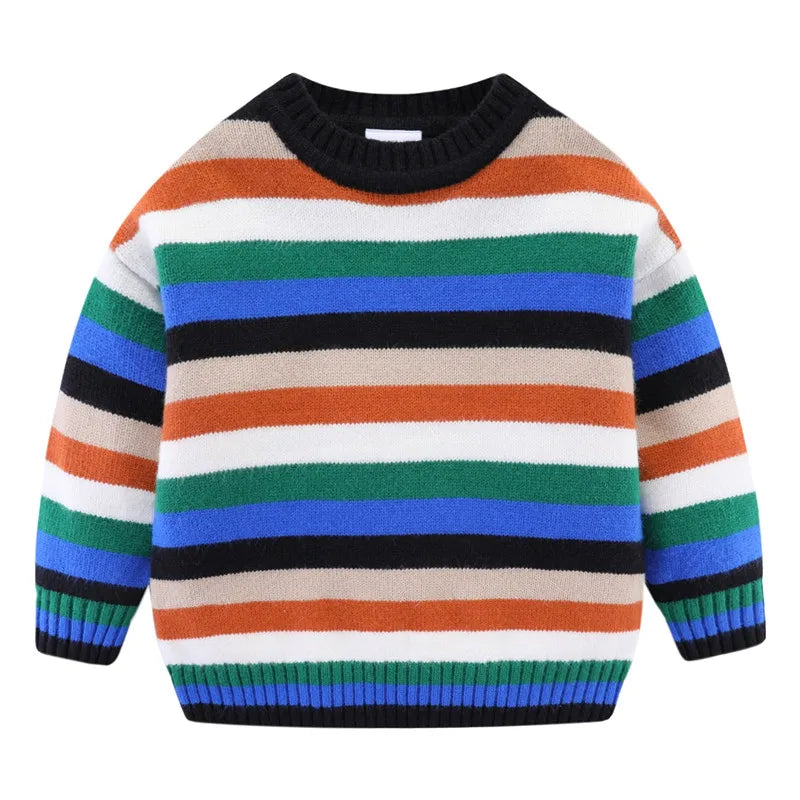 Junior Soft Long Sleeve Pullovers Sweaters