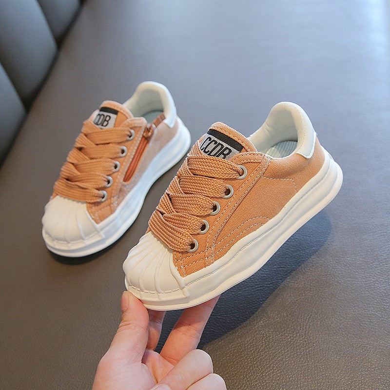 kids Shoes Girls Protection Comfortable Canvas Boys