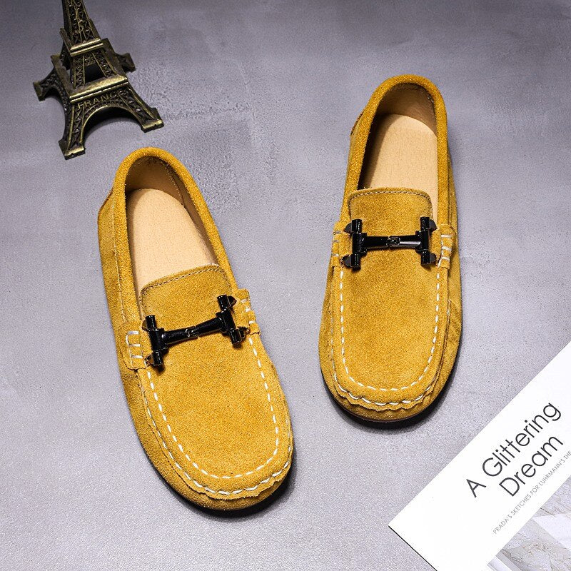 Walking Blue Hard-Wearing Children Flat Shoes Boys - GuGuTon