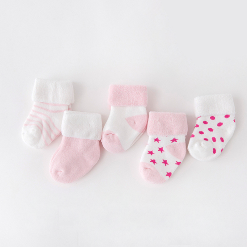 Newborn Baby Boys Girls Thick Warm Foot Socks
