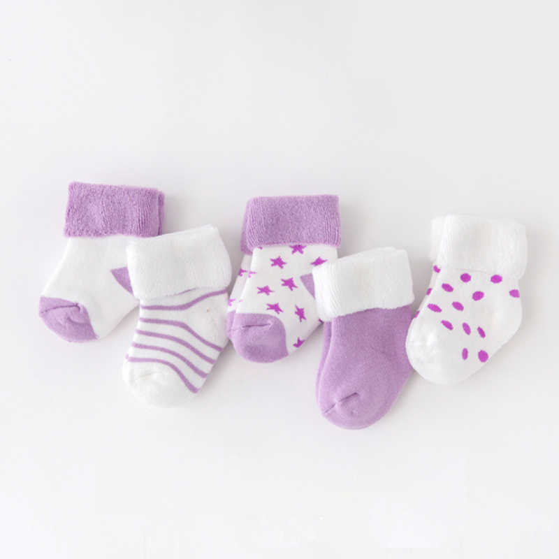 Newborn Baby Boys Girls Thick Warm Foot Socks