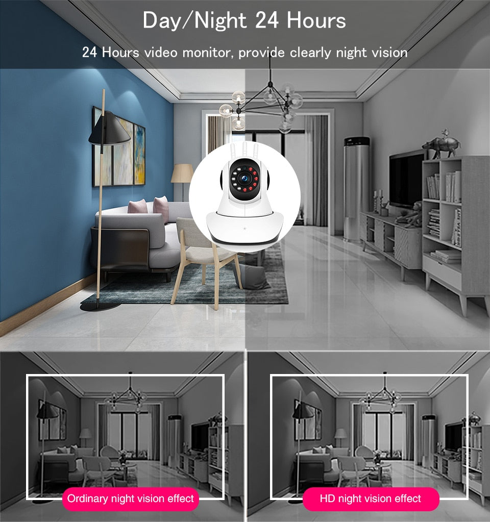 Baby Monitor Wifi 1080P IP Camera Night Vision Two Way Audio Video - GuGuTon baby store - Baby Fashion - Toddlers Outfits - Babies Outfits - Toddler Clothes - Kids Clothing - Newborn Clothes - Newborn Wear - Kids Wear - Trending Clothes - Trending Outfits - Fall Fashion - Winter Fashion - Girls Clothes - Boys Clothes - Babies Wear - Kids Accessories - KidsWear - Summer Clothes - Summer Fashion - Summer Trend - Falls Sweaters - Tops - Bottom - Jeans - Blouse - Dresses - Newborn Dresses - Toys