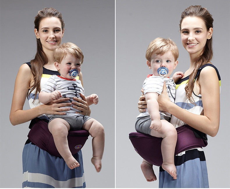 Baby Carrier Infant Kid Hip Seat Kangaroo Sling Front Facing Backpack - GuGuTon