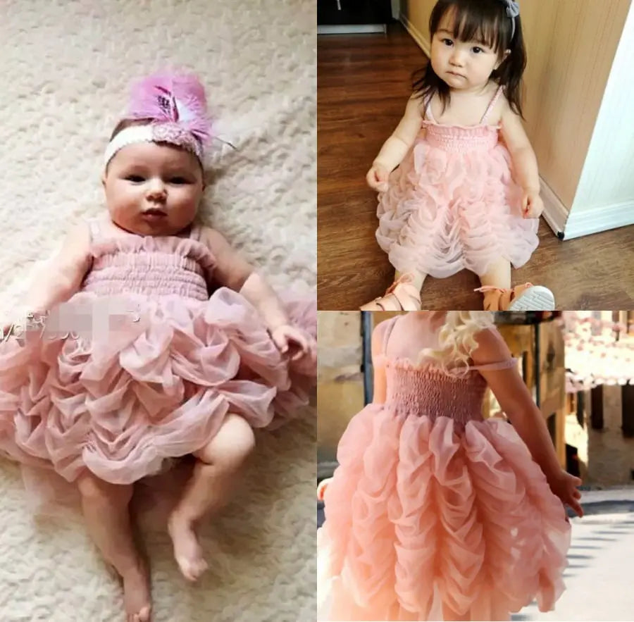 Luna Citgeett Kids Summer Party Dresses for Girls