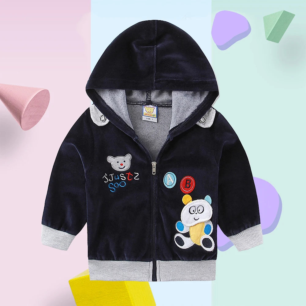 Fatima Long Sleeve Clothes girls Baby Zipper New Style jackets