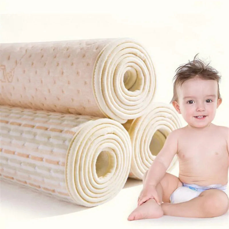 Organic Colored Cotton Waterproof Eva Layer Baby Changing Mat Cover