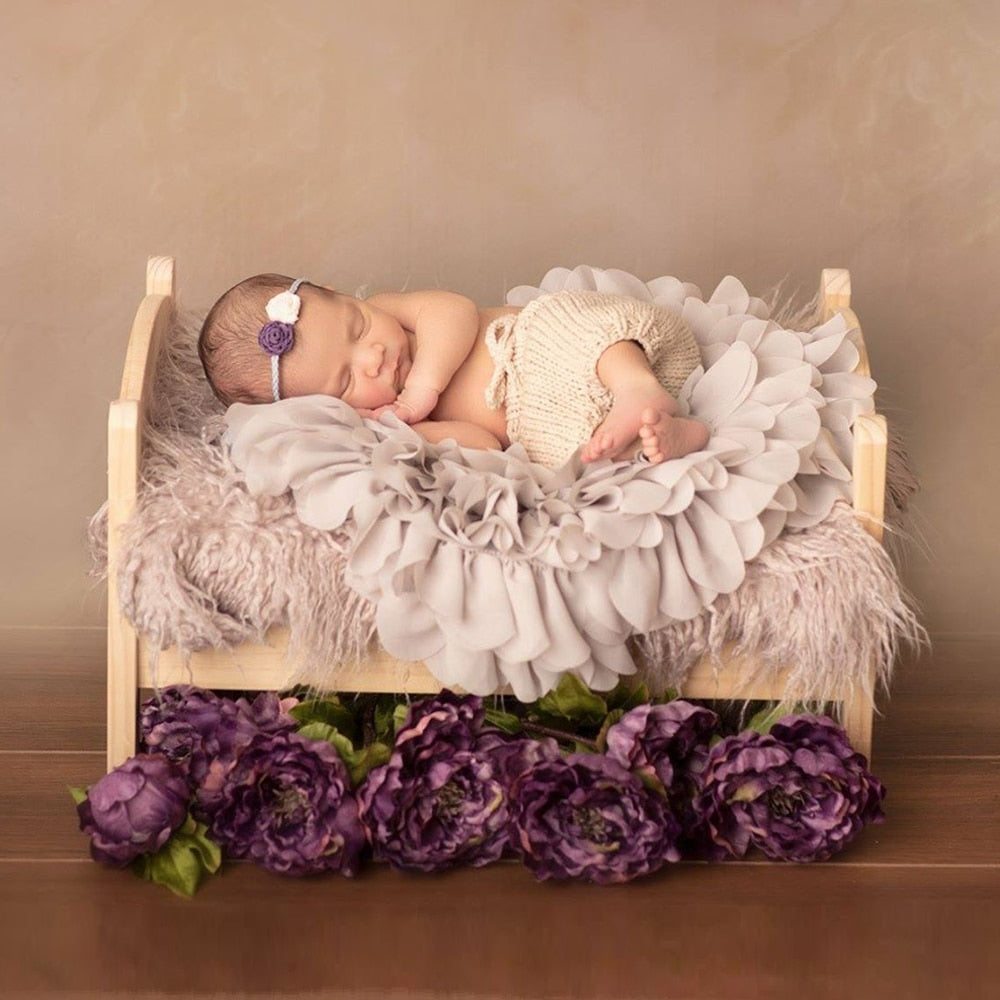 Soft Chiffon Newborn Blanket Stuffer Basket Filler Backdrop Photo Props - GuGuTon