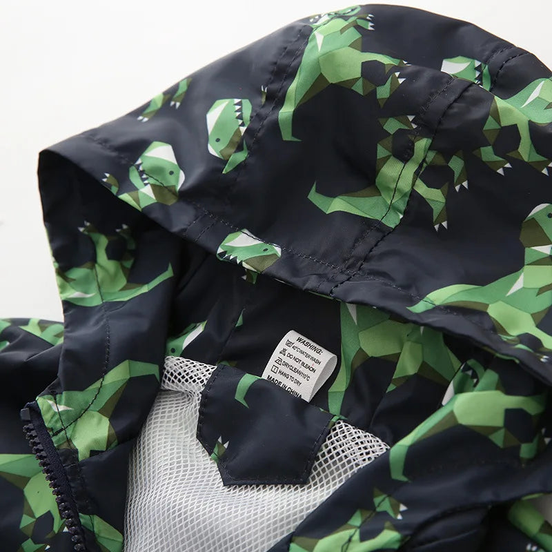 Saul Cute Dinosaur Cartoon Coats Sweater
