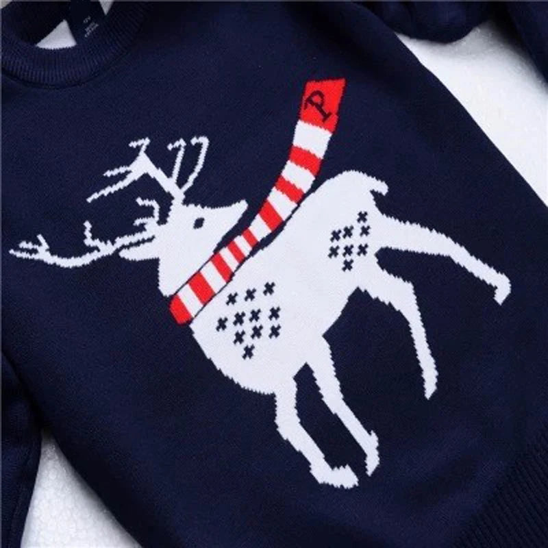 Liondy New Kids Cartoon Christmas Sweater