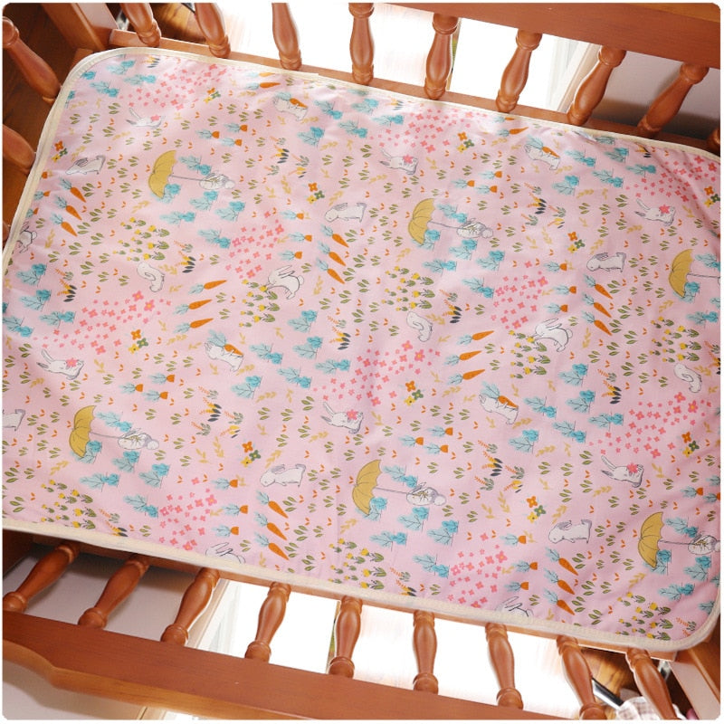 Changing Pads Covers Reusable Diapers Mattress Cotton Waterproof