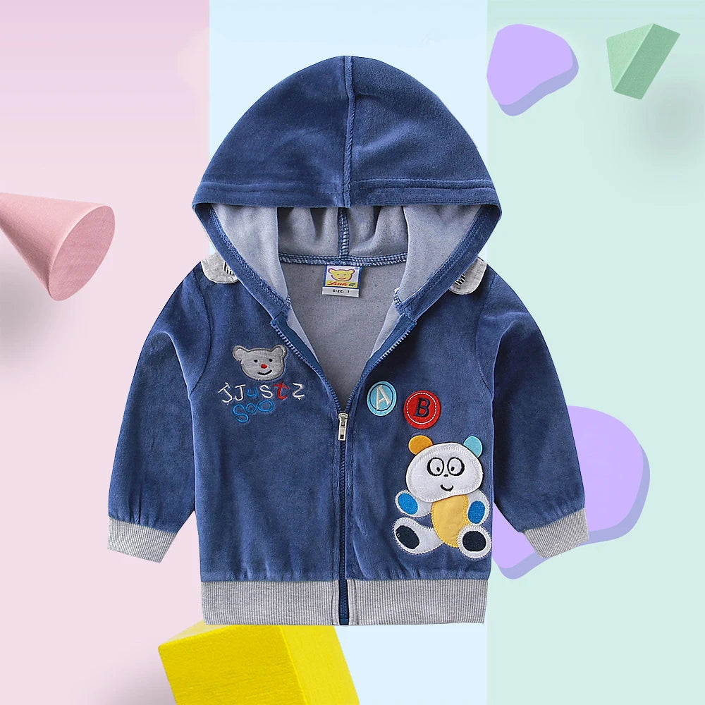 Fatima Long Sleeve Clothes girls Baby Zipper New Style jackets