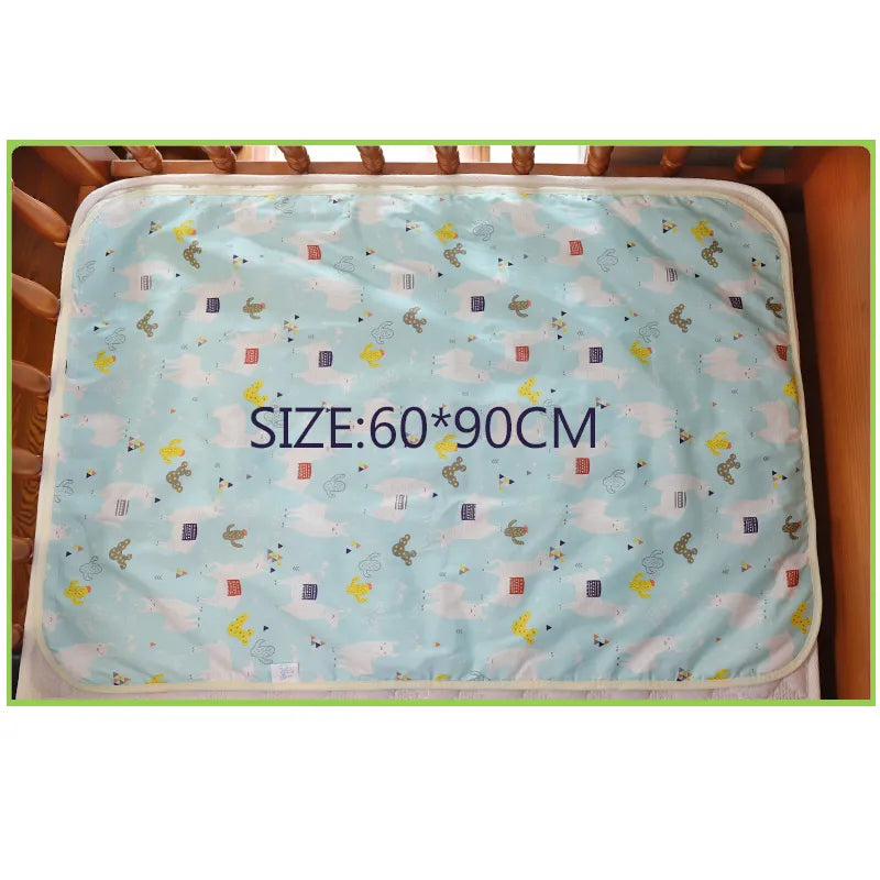 Changing Pads Covers Reusable Diapers Mattress Cotton Waterproof