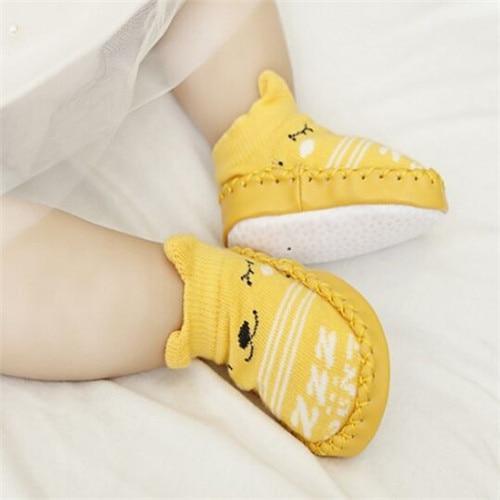 Lucas Infant Walkers Leather Cotton Newborn Baby Soft Sole Shoes
