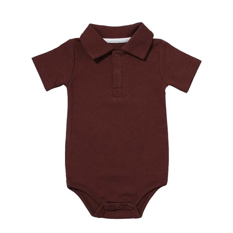 Neizer Boy Jumpsuit Collar Infant Clothes Baby Outfits