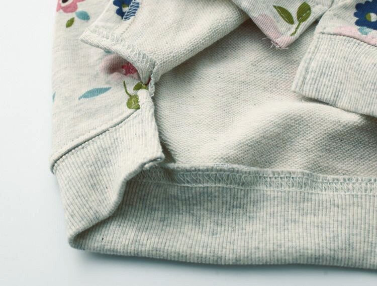 Manuela Sweater Girls Long-Sleeved Autumn And Winter flower