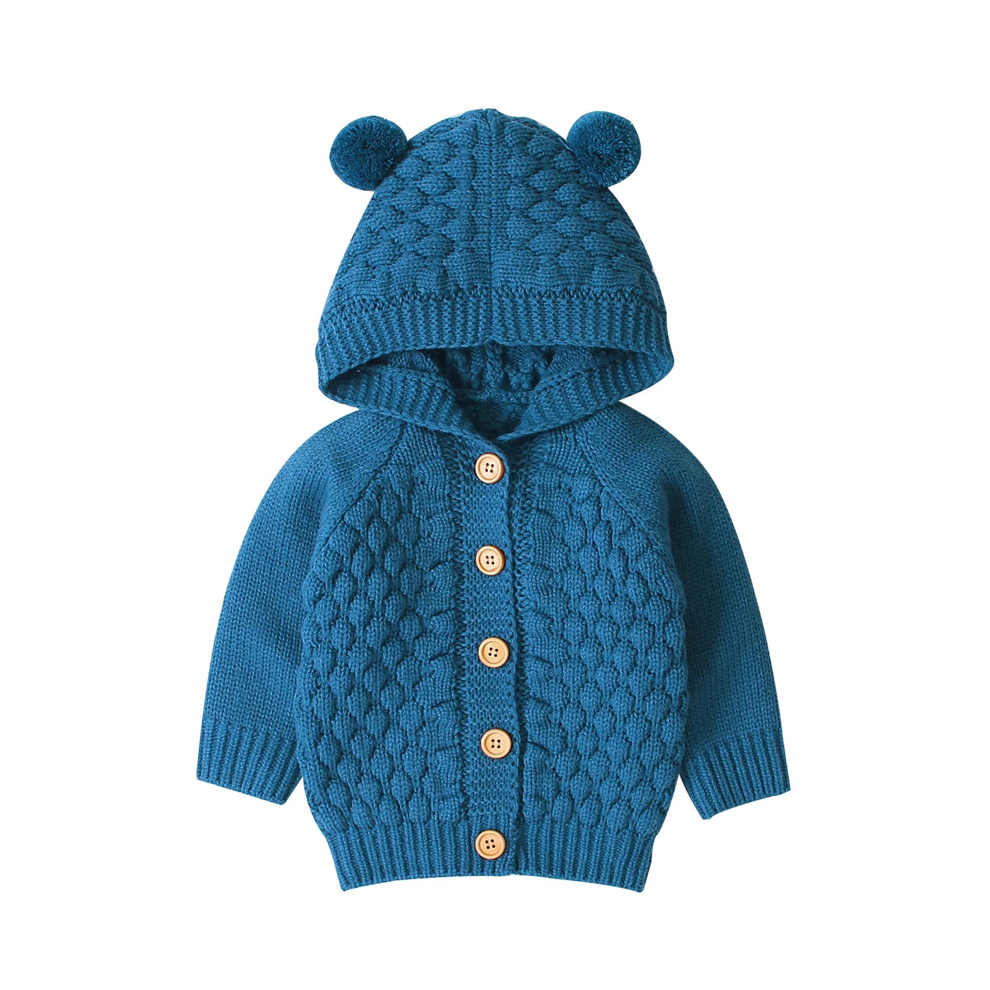 Kevin Cute Kid Hooded With Ear Sweater