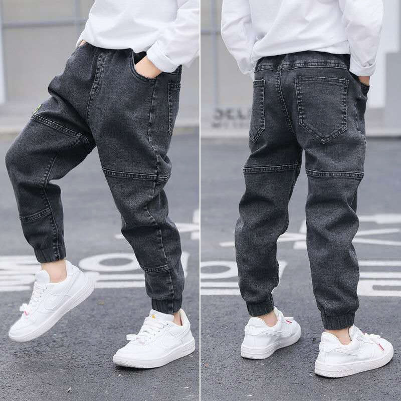 Skinny Kids Slim Boys Stretch Casual Child Clothes Pencil Pants