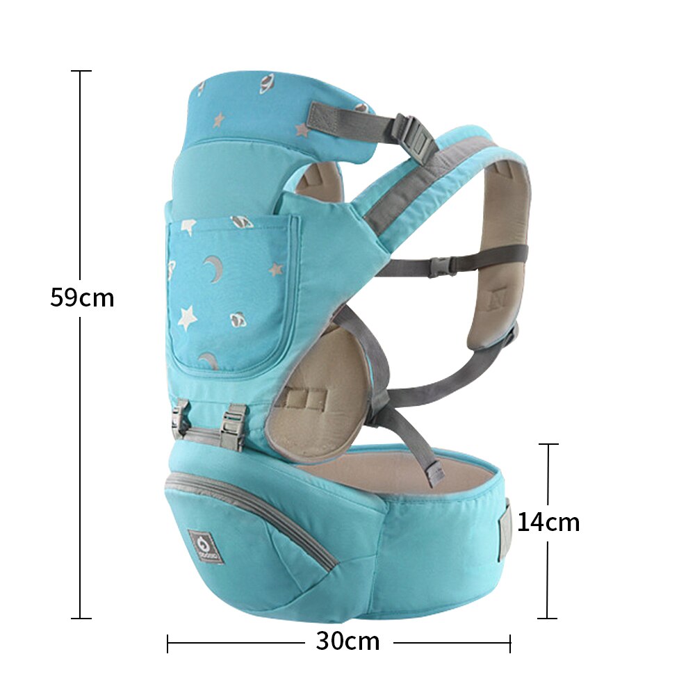 Breathable Baby Carrier Infant Baby Facing Kangaroo Baby Wrap Sling - GuGuTon